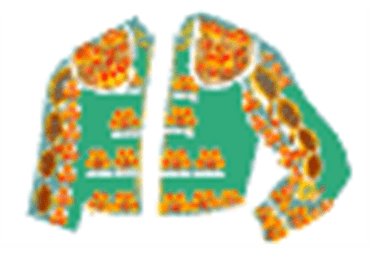 95. Verde turquesa y oro (2010)
